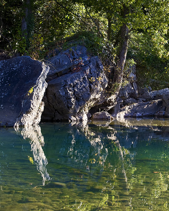 pool on Buffalo National River