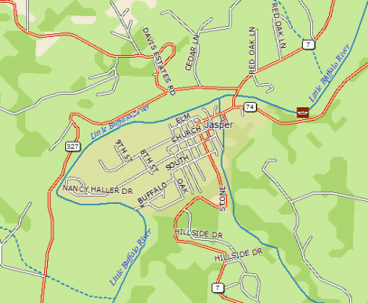 jasper blowup map