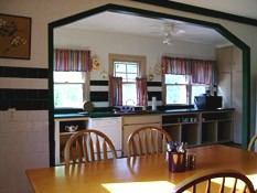 Kitchen at the Arkansas House River House