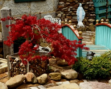 The Formal Garden at Arkansas House