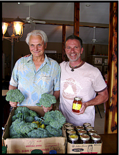 Organic Farmer Joseph Morgan & Beekeeper Eddie Watkins